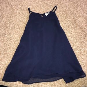 Blue tank top